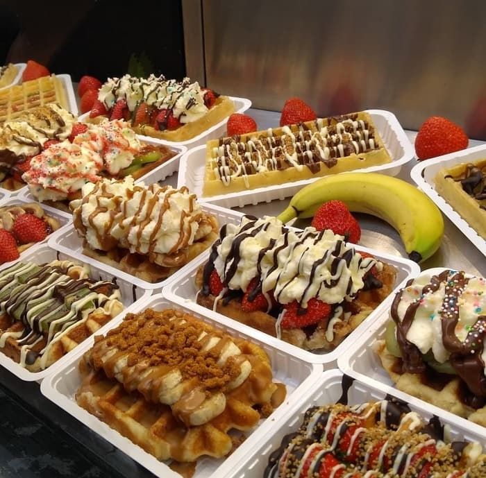 Bánh Waffle ở Bỉ