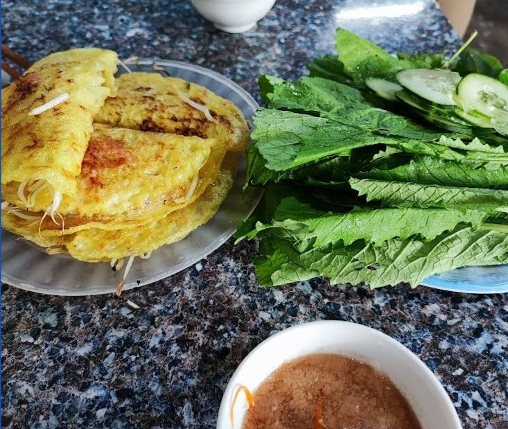 Bánh xèo chay