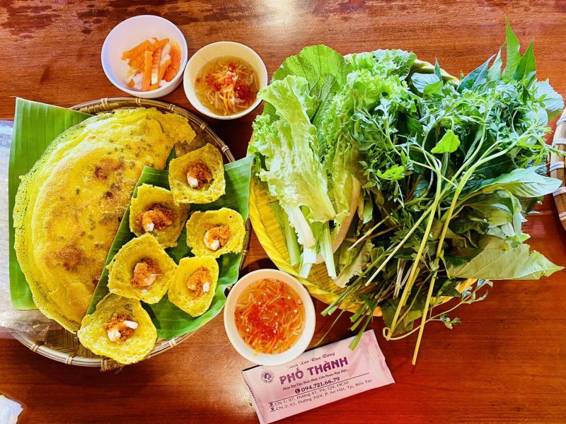 Bánh Xèo Rau Rừng Phố Thành