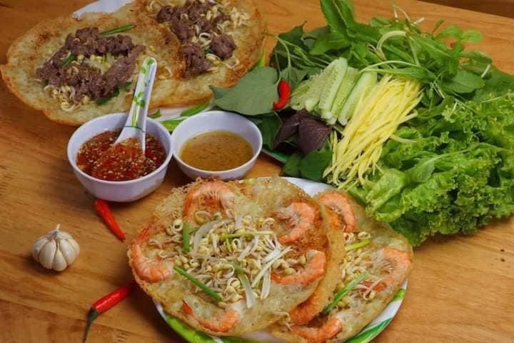 Bánh xèo tôm Thanh Diệu