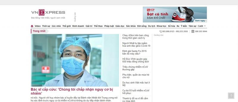 Báo điện tử VnExpress – Báo tiếng Việt nhiều người xem nhất