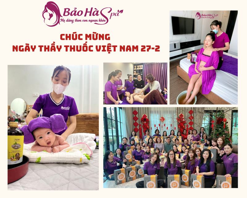 Dịch vụ chăm sóc mẹ bầu của Bảo Hà Spa