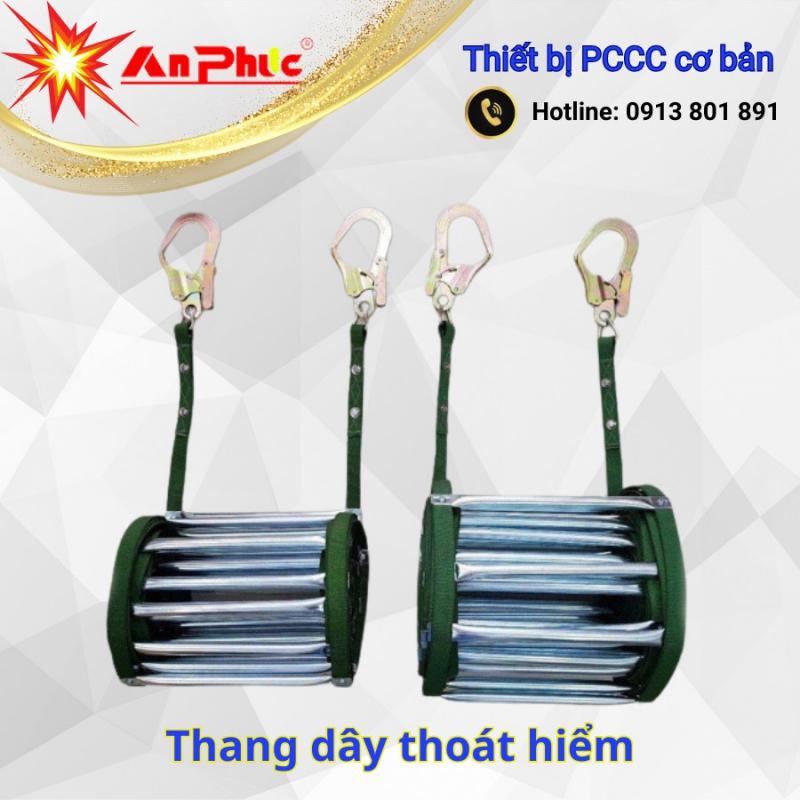 Ngoài thang dây thoát hiểm được bán tại An Phúc