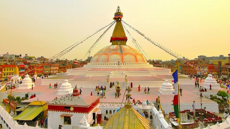 Bảo tháp Boudhanath- Nepal