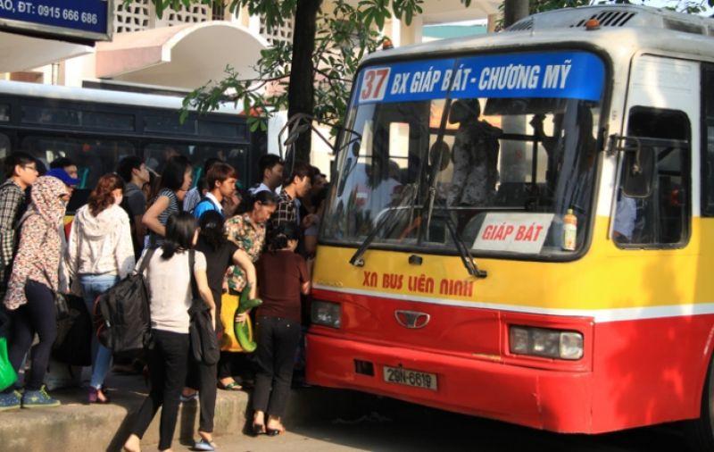 Lợi ích vàng của xe bus Hà Nội