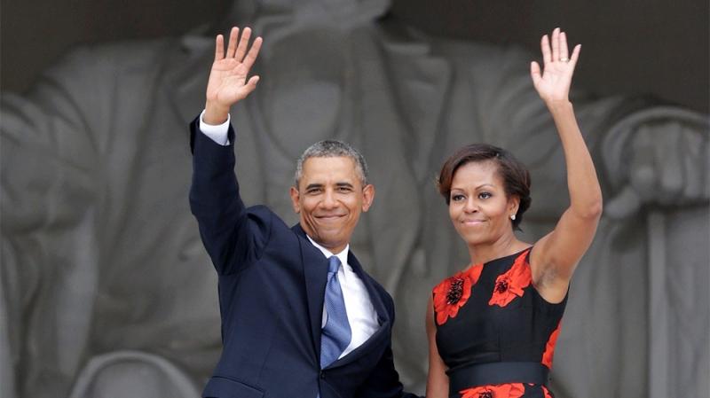 tổng thống Obama và vợ Michelle