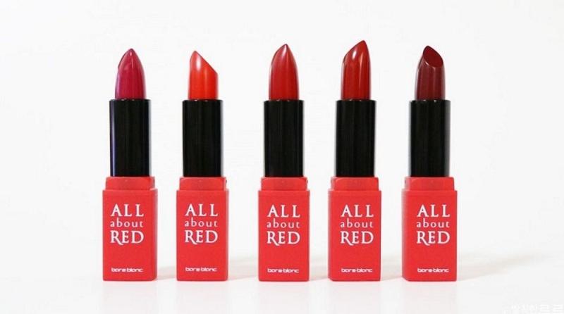 Bare Blanc All About Red Lipsticks