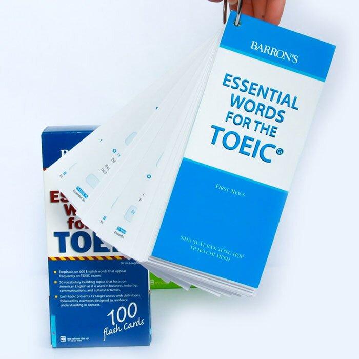 Barron's 600 Essential Words For The TOEIC (Hộp Flash Cards)
