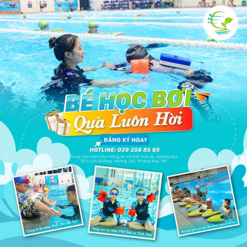 Bể bơi bốn mùa Hoàng Mai