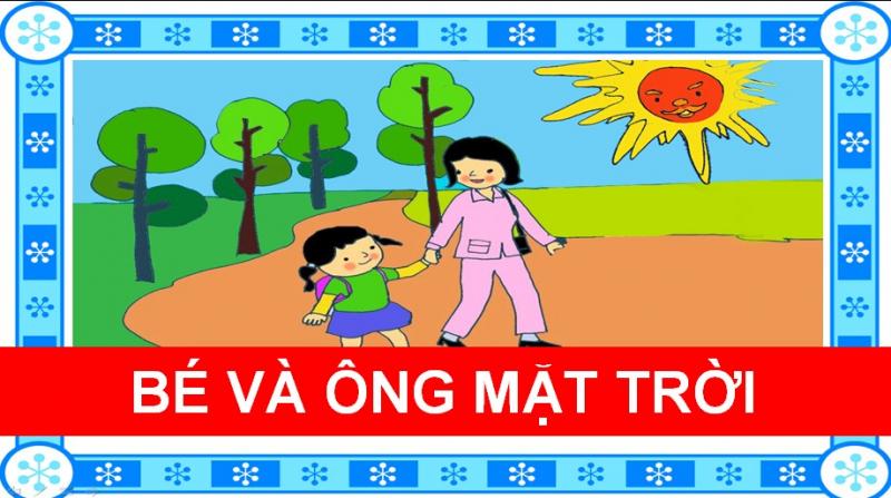 Bé và ông mặt trời