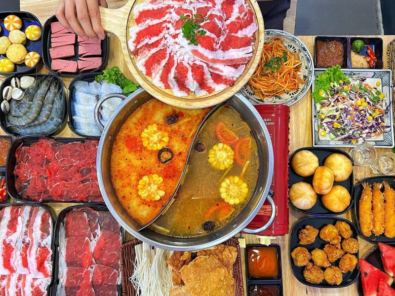 Bear Buk - Buffet Lẩu Nướng Bò Mỹ 139K