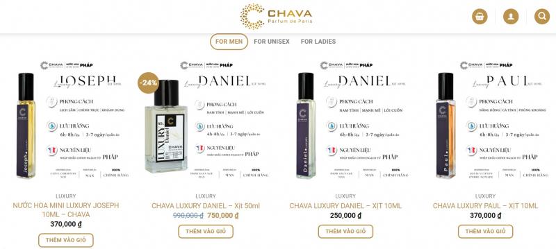 Chava Parfum De Paris