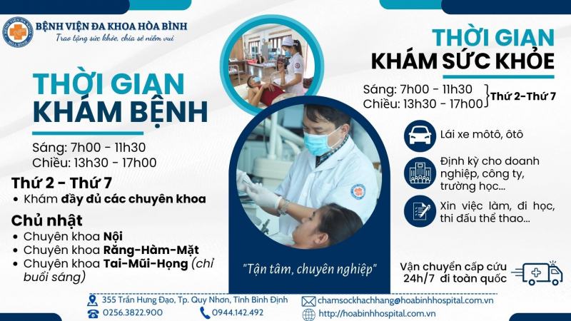 Bệnh Viện Đa Khoa Hòa Bình