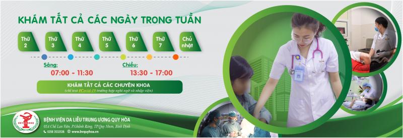 Bệnh viện Da liễu Trung ương Quy Hòa