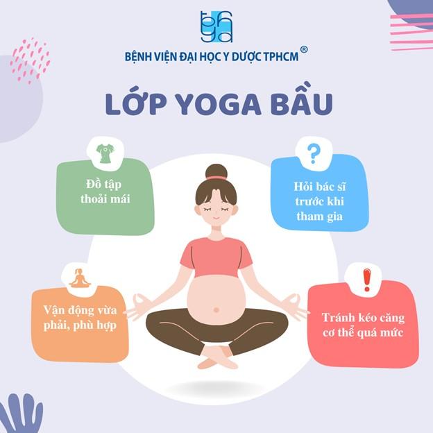 Yoga bầu – lợi ích cho mẹ và con tại Khoa Phụ sản - Bệnh viện Đại học Y Dược