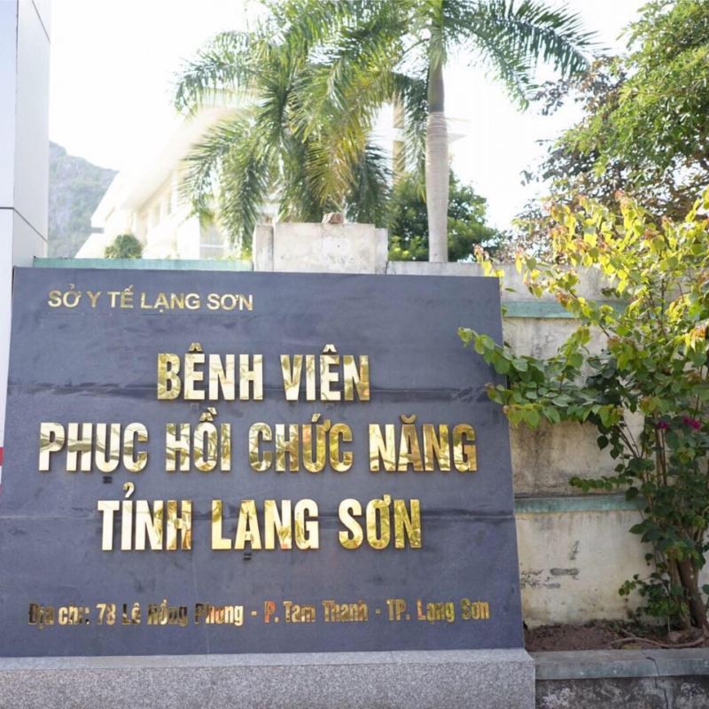 Bệnh viện Phục hồi chức năng tỉnh Lạng Sơn