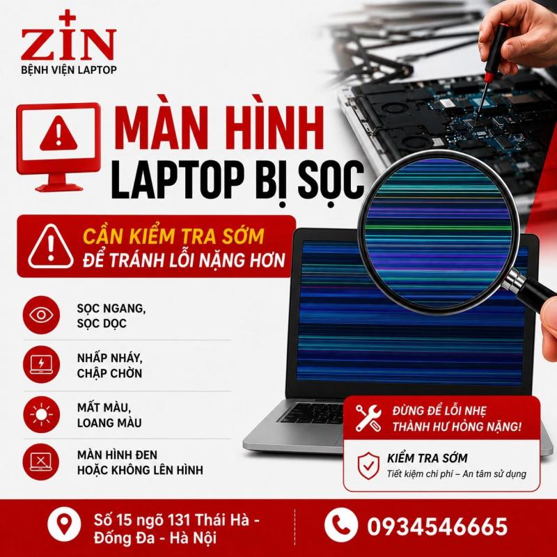 Bệnh viện laptop Zin