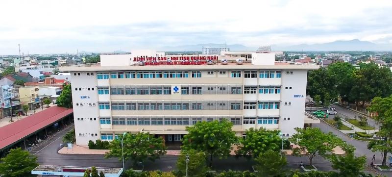 Bệnh viện Sản - Nhi Quảng Ngãi.