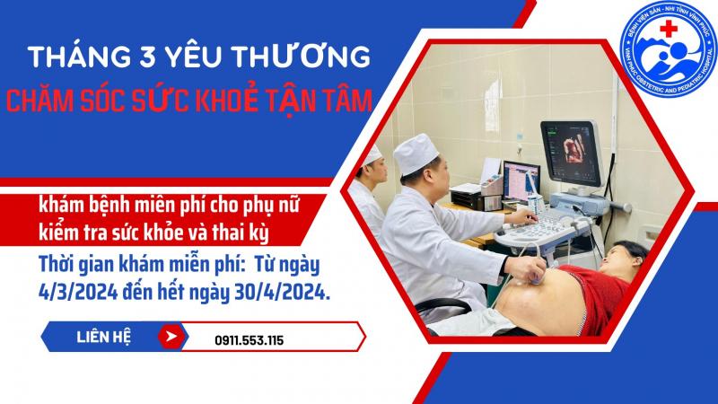 Bệnh viện Sản - Nhi tỉnh Vĩnh Phúc