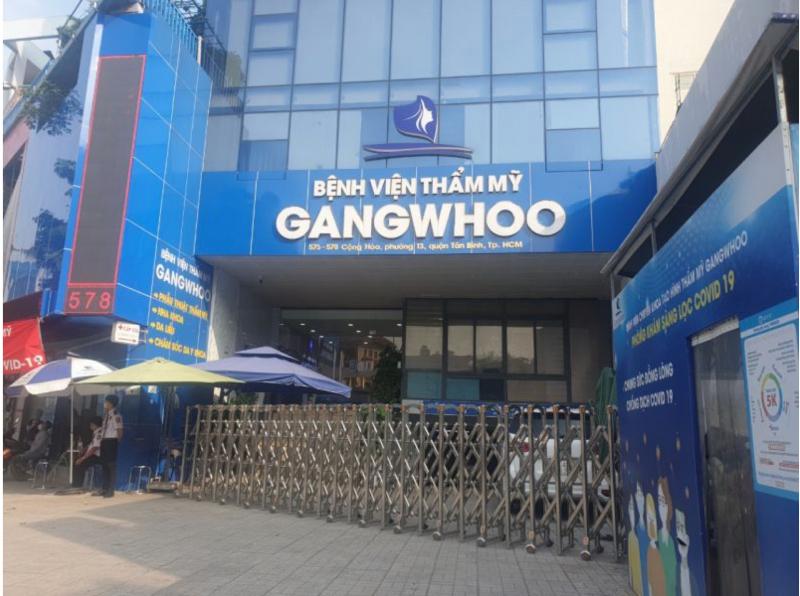 Bệnh viện thẩm mỹ GangWhoo trên đường Cộng Hoà
