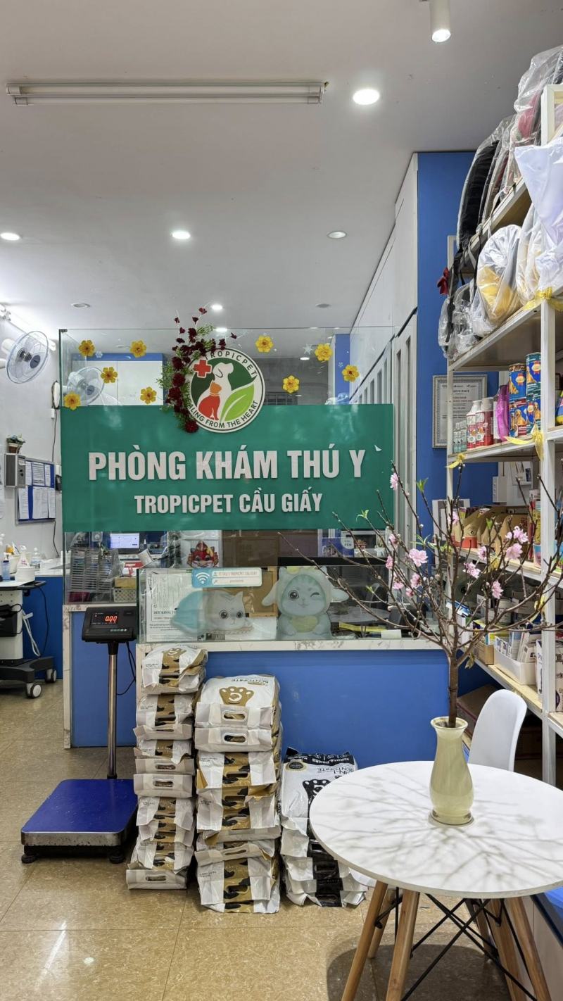 Bệnh Viện Thú Y Tropicpet Cầu Giấy