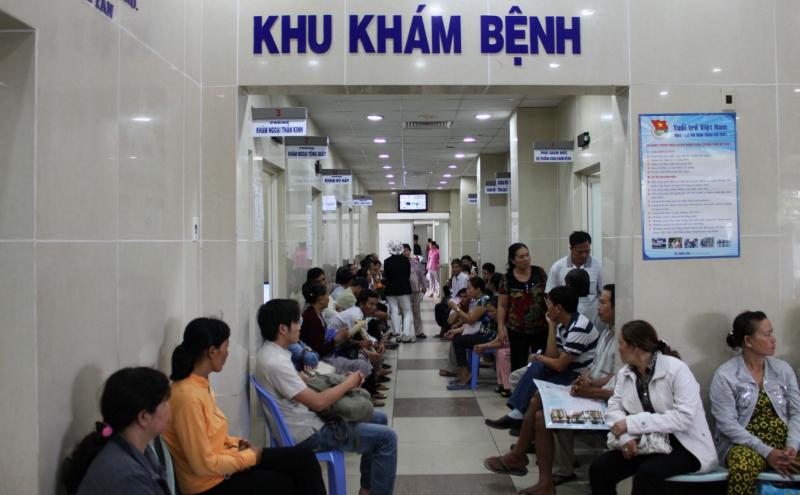 Khu khám bệnh bệnh viện