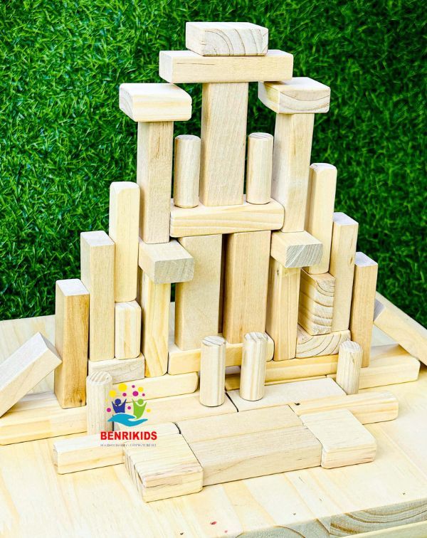 Đồ chơi xếp gỗ Benrikids