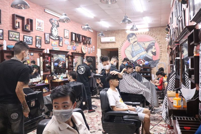 Barber shop cắt tóc nam đẹp nhất Hải Phòng