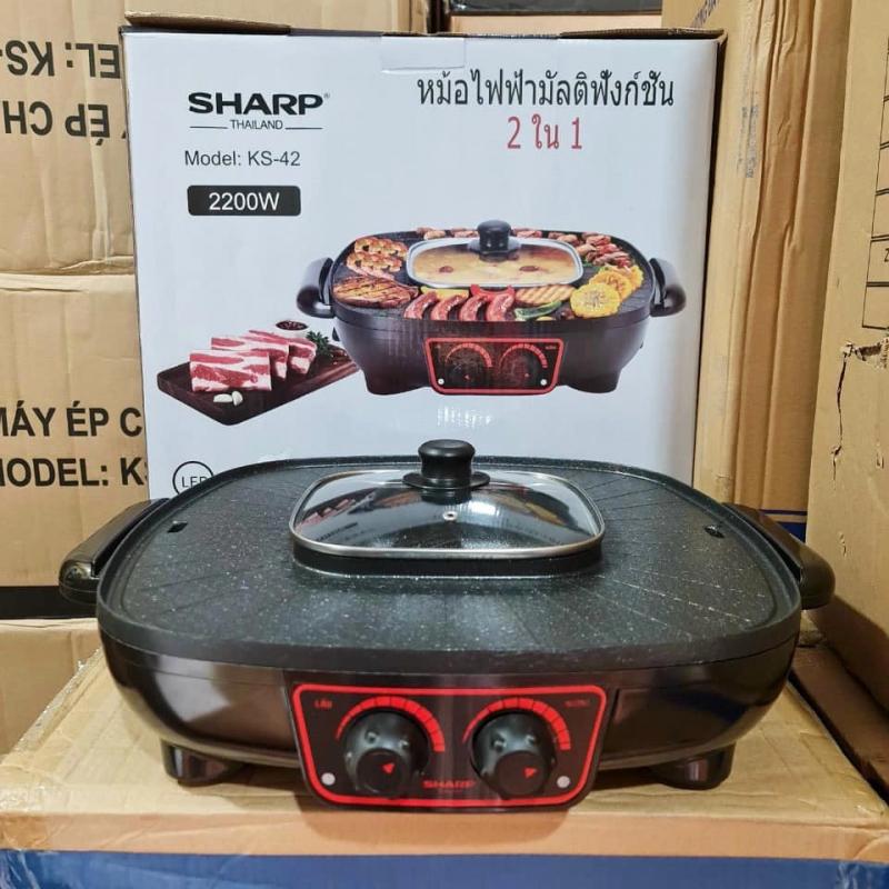 Bếp lẩu nướng đa năng Sharp KS42