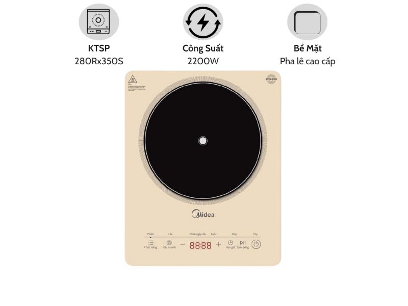 Bếp từ đơn Midea MIC221T