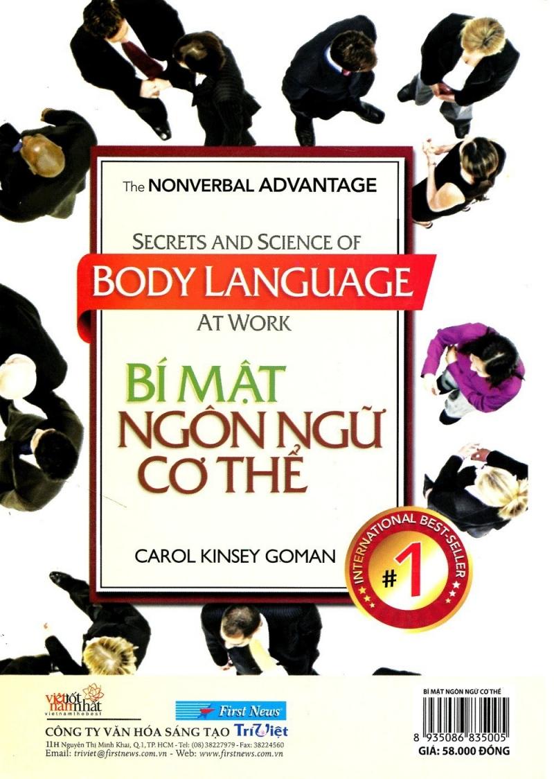 Cuốn sách về ngôn ngữ cơ thể hay nhất để áp dụng ngay
