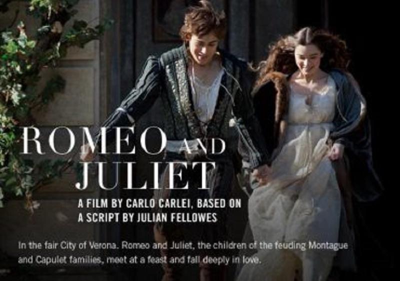 Romeo và Juliet, tác phẩm nổi tiếng của Shakespeare