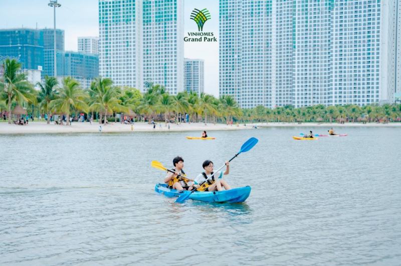 Biển nhân tạo Vinhomes Grand Park