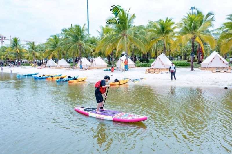 Biển nhân tạo Vinhomes Grand Park