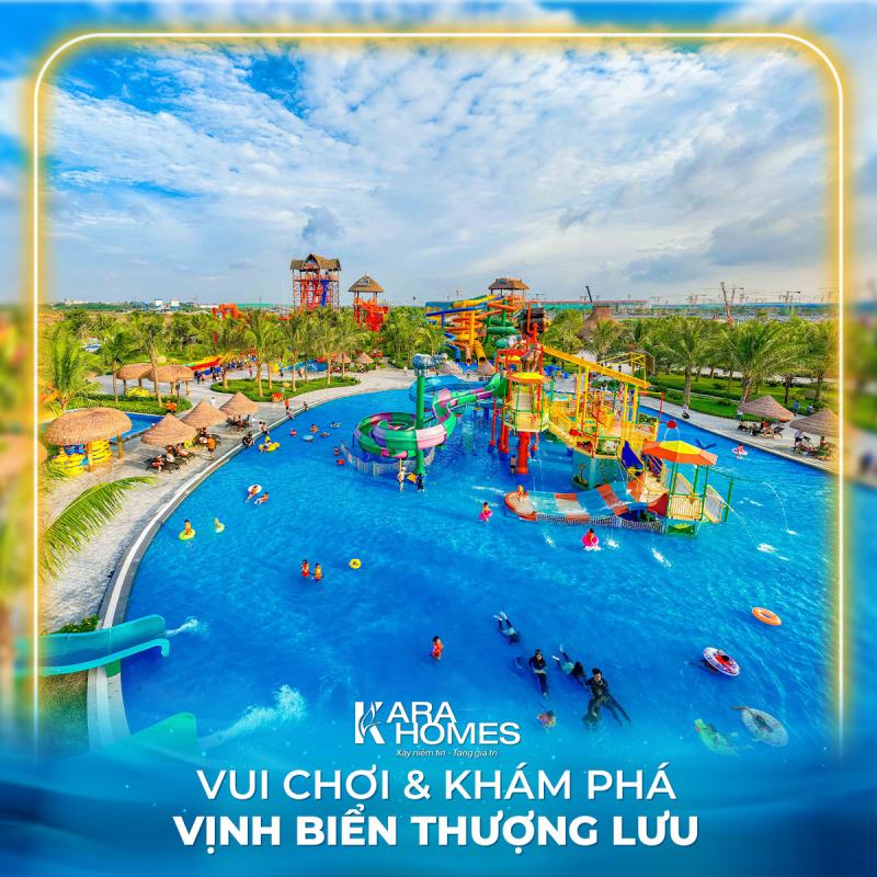 Biển nhân tạo Vinhomes Ocean Park 3