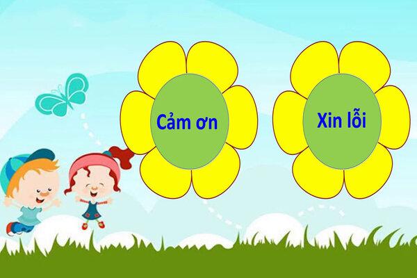 Biết nói lời cảm ơn, xin lỗi