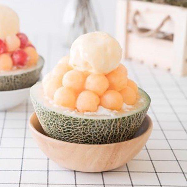 Bingsu dưa lưới