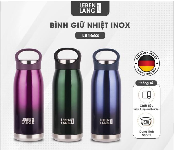 Bình giữ nhiệt Lebenlang LB1663