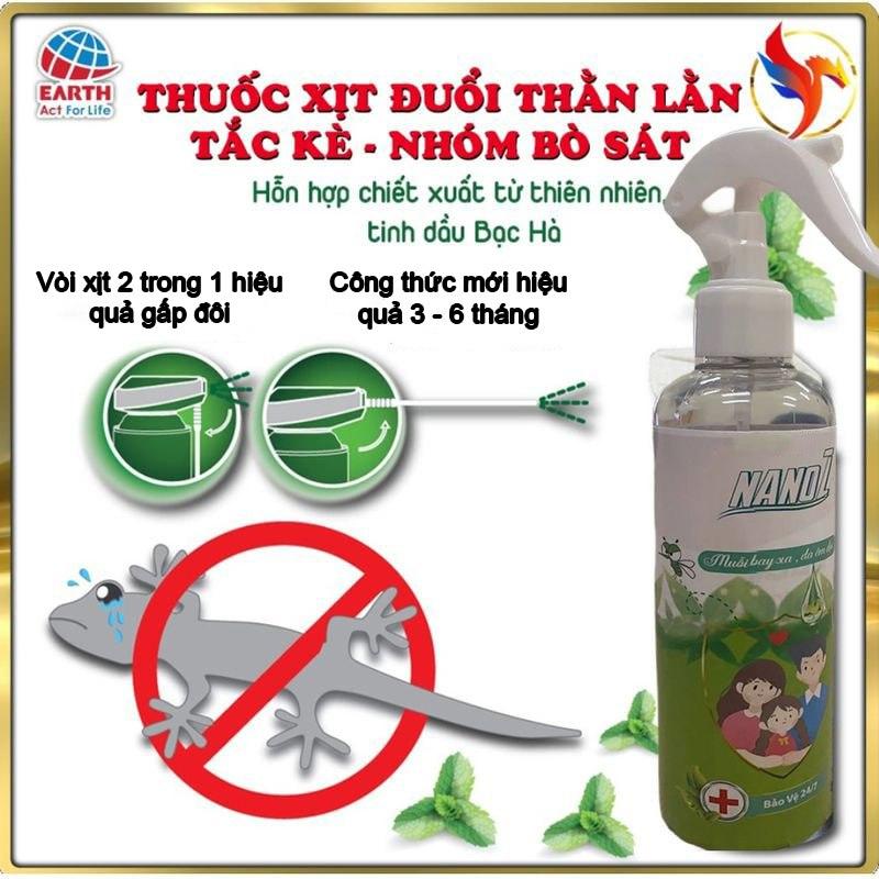 Bình xịt thảo mộc Nanoz