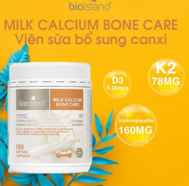 BioIsland Milk Calcium Bone Care