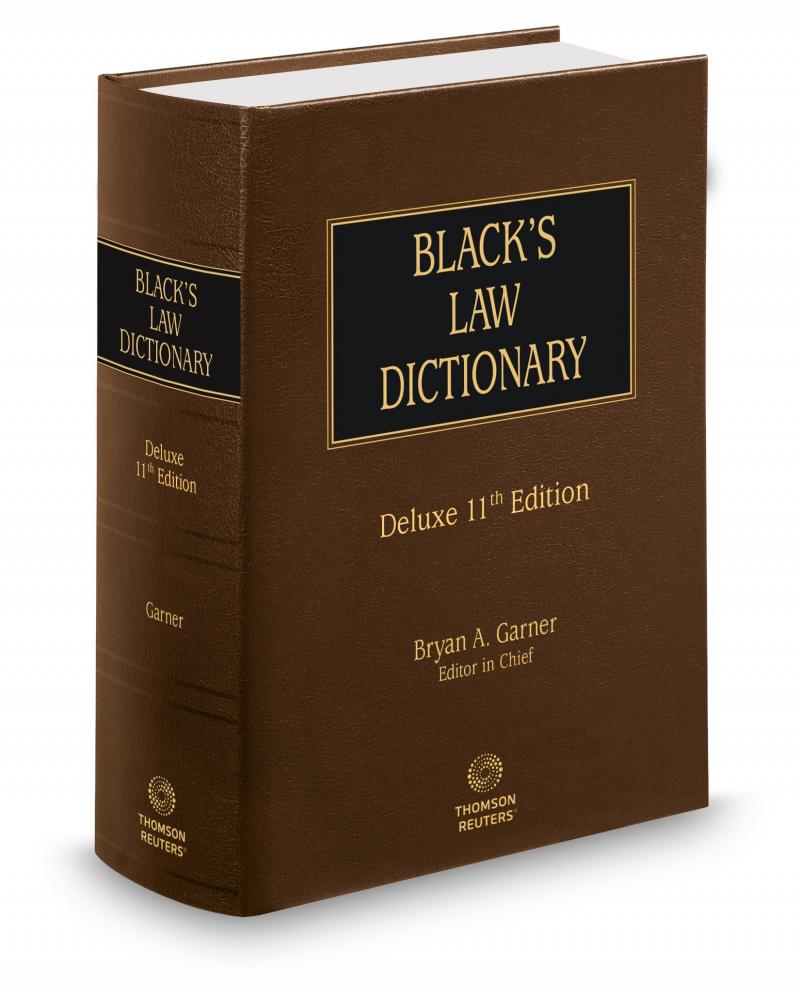 Black's Law Dictionary là từ điển luật được sử dụng rộng rãi nhất ở Hoa Kỳ