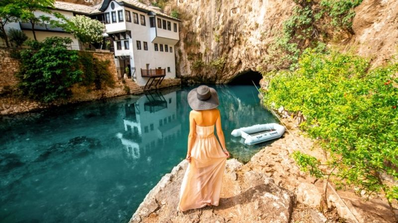 Ngôi làng nhỏ Blagaj