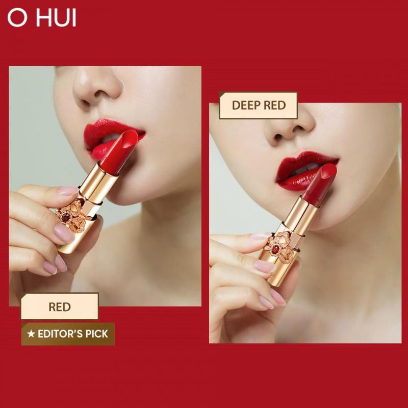 Bộ 3 Son lì dưỡng ẩm ngăn lão hóa OHUI The First Geniture Lipstick