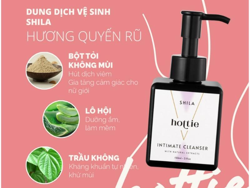 Bộ 4 chăm sóc vùng kín Shila