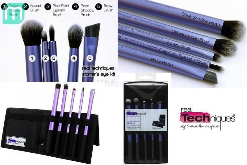 Bộ 5 Cọ Trang Điểm Mắt Real Techniques Eyes Starter Set