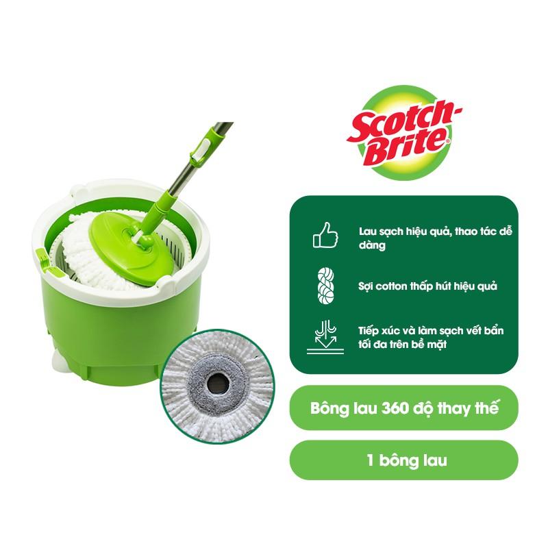 Bộ cây lau nhà 360 độ Scotch Brite 3M