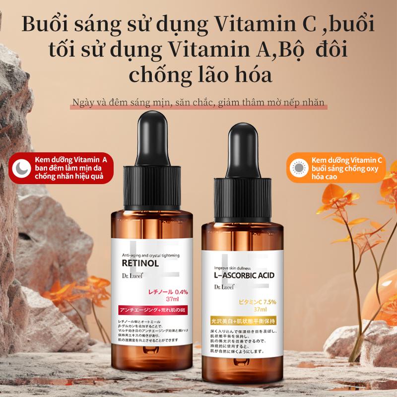 Bộ đôi DR.Lucel Vitamin C và Retinol