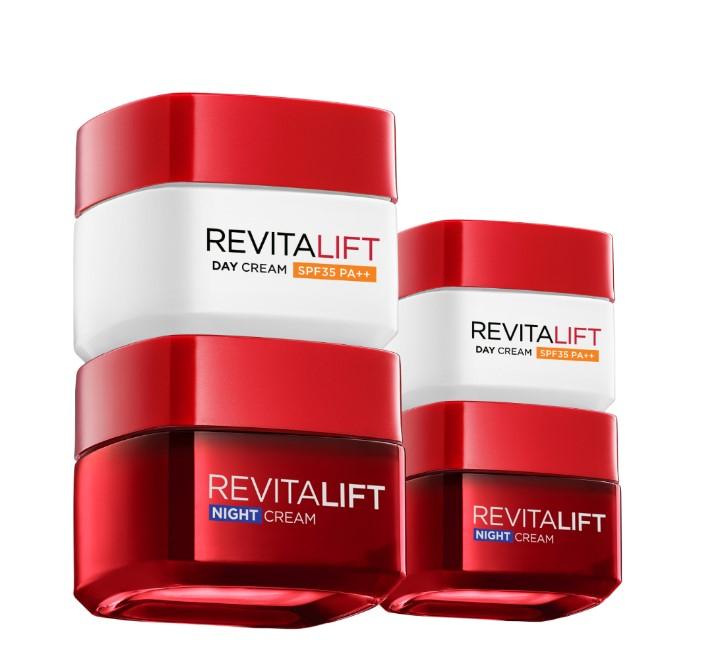 Bộ đôi kem dưỡng chống lão hóa L'Oreal Paris Revitalift