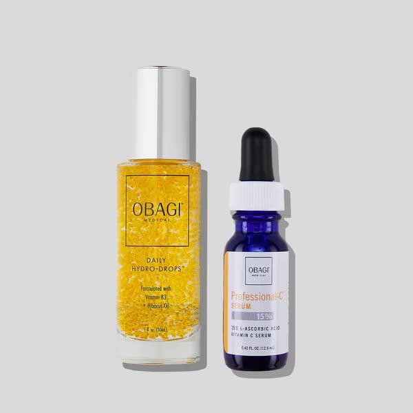 Bộ đôi Serum Obagi Professional-C 15% và Serum cấp nước dưỡng ẩm phục hồi da Daily Hydro-Drops