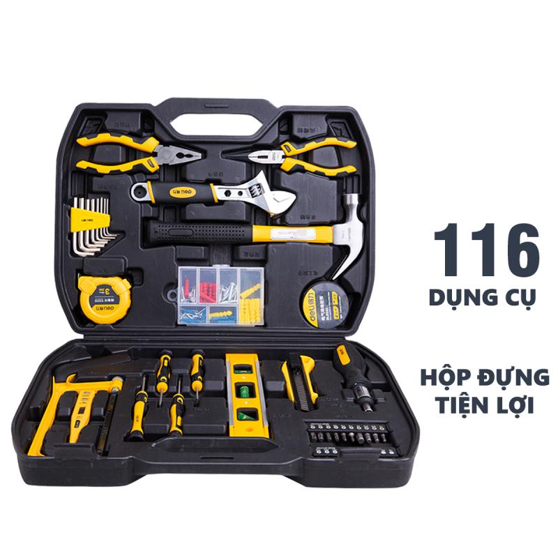 Bộ dụng cụ sửa chữa đa năng Deli 116 chi tiết - DL5973